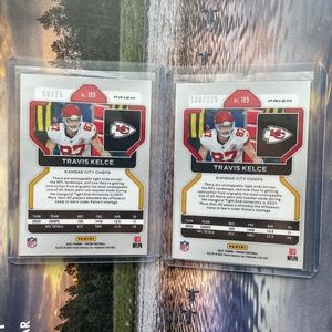 Travis Kelce prizm pair